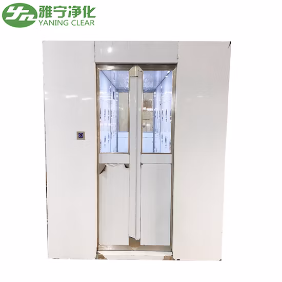 중국 도매 가격 에어 샤워 유도 에어 샤워 클린 룸 장비 자동 슬라이딩 도어